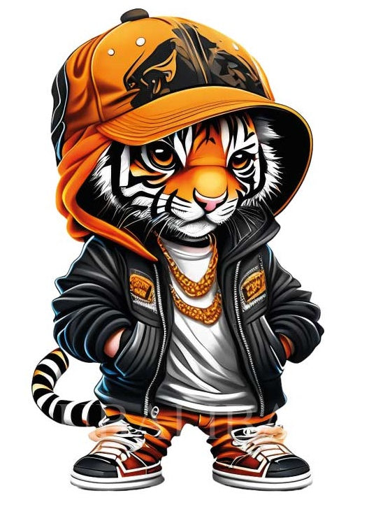 Motif « Cool Tiger ! » Art n° : KUJ